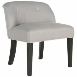 Cheapest 🤩 Bell Vanity Chair - Gray / Taupe - Safavieh 🌟 -Living Room Chairs Sales unnamed file 6657