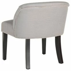 Cheapest 🤩 Bell Vanity Chair - Gray / Taupe - Safavieh 🌟 -Living Room Chairs Sales unnamed file 6658