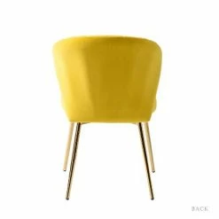 Outlet ⭐ Velvet Accent Side Chair with Tufted Back | Karat Home 🌟 -Living Room Chairs Sales unnamed file 6706
