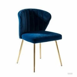 Outlet ⭐ Velvet Accent Side Chair with Tufted Back | Karat Home 🌟 -Living Room Chairs Sales unnamed file 6715