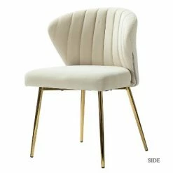 Outlet ⭐ Velvet Accent Side Chair with Tufted Back | Karat Home 🌟 -Living Room Chairs Sales unnamed file 6722