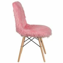 Cheapest 🎁 Emma and Oliver Shaggy 🦮 Dog Fur Accent Chair 🧨 -Living Room Chairs Sales unnamed file 6789