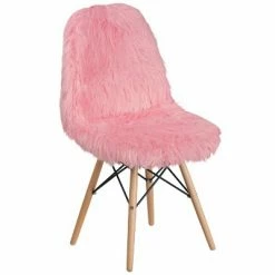 Cheapest 🎁 Emma and Oliver Shaggy 🦮 Dog Fur Accent Chair 🧨 -Living Room Chairs Sales unnamed file 6792