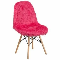 Cheapest 🎁 Emma and Oliver Shaggy 🦮 Dog Fur Accent Chair 🧨 -Living Room Chairs Sales unnamed file 6793