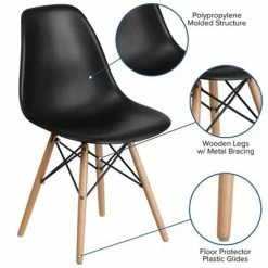 Wholesale 🔔 Elon Series Plastic Chair with Wooden Legs - Riverstone Furniture Collection Orange ⭐ -Living Room Chairs Sales unnamed file 6834