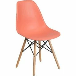 Wholesale 🔔 Elon Series Plastic Chair with Wooden Legs - Riverstone Furniture Collection Orange ⭐ -Living Room Chairs Sales unnamed file 6844