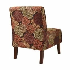 New 👏 Coco Accent Chair - Linon Blue Flower 🥰 -Living Room Chairs Sales unnamed file 6882