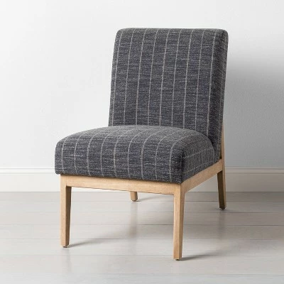 Flash Sale ✨ Hearth & Hand W/Magnolia Furniture Upholstered Natural Wood Slipper Accent Chair - Hearth & Hand™ with Magnolia Dark Gray ✔️ 8 Flash Sale ✨ Hearth & Hand W/Magnolia Furniture Upholstered Natural Wood Slipper Accent Chair - Hearth & Hand™ with Magnolia Dark Gray ✔️ - Image 6