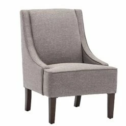 Hot Sale ❤️ Swoop Arm Accent Chair - WOVENBYRD Light Blue 🧨
