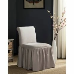 Cheapest 👏 Ivy Vanity Chair - Taupe - Safavieh 😀
