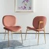 Cheap 😉 Set of 2 Jordana Round Side Chair Dusty Rose/Gold - Safavieh 🥰 -Living Room Chairs Sales unnamed file 6973