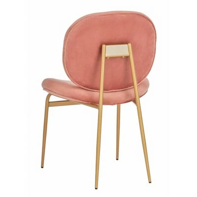 Cheap ๐ Set of 2 Jordana Round Side Chair Dusty Rose/Gold - Safavieh ๐ฅฐ 8 Cheap ๐ Set of 2 Jordana Round Side Chair Dusty Rose/Gold - Safavieh ๐ฅฐ - Image 6