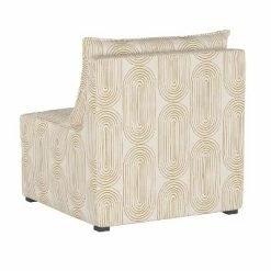 Cheap 😍 French Seamed Armless Chair Oblong Mustard - Project 62™ ✔️ -Living Room Chairs Sales unnamed file 7017