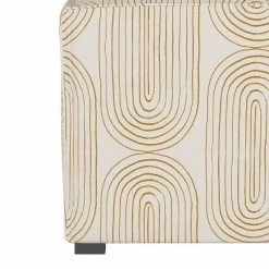 Cheap 😍 French Seamed Armless Chair Oblong Mustard - Project 62™ ✔️ -Living Room Chairs Sales unnamed file 7018