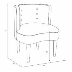 Coupon ❤️ Clary Curved Back Accent Chair - Opalhouse Pink & Cream Tropical Grass 🔔 -Living Room Chairs Sales unnamed file 7039