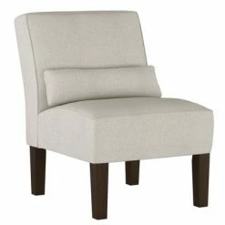 Brand new 𧨠Burke Slipper Chair - Threshold Linen Antique Red π