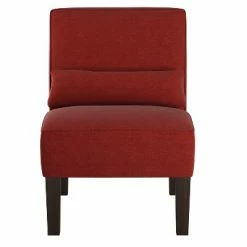 Brand new 🧨 Burke Slipper Chair - Threshold Linen Antique Red 😍 -Living Room Chairs Sales unnamed file 7065
