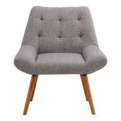 Best Sale โค๏ธ Calico Accent Chair - OSP Home Furnishings Cream ๐