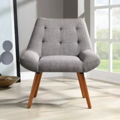 Best Sale ❤️ Calico Accent Chair - OSP Home Furnishings Cream 🎉 -Living Room Chairs Sales unnamed file 7087