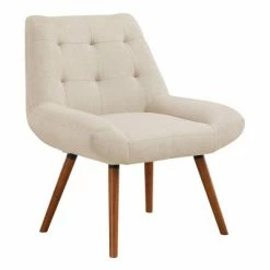 Best Sale ❤️ Calico Accent Chair - OSP Home Furnishings Cream 🎉 -Living Room Chairs Sales unnamed file 7090