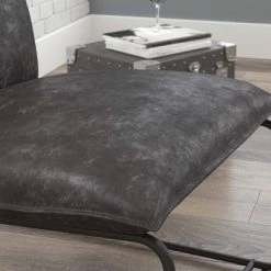 Best reviews of 🎉 North Avenue Accent Chair Black Faux Leather- Sauder 🤩 -Living Room Chairs Sales unnamed file 7105