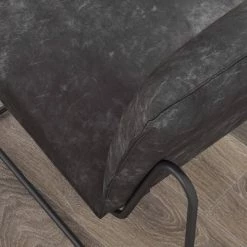 Best reviews of 🎉 North Avenue Accent Chair Black Faux Leather- Sauder 🤩 -Living Room Chairs Sales unnamed file 7106