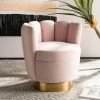 Brand new 🔔 Arrow Channel Tufted Chair Light Pink - Safavieh 👍 -Living Room Chairs Sales unnamed file 7108