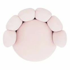 Brand new 🔔 Arrow Channel Tufted Chair Light Pink - Safavieh 👍 -Living Room Chairs Sales unnamed file 7113