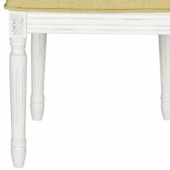 Brand new 🧨 Set of 2 Buchanan Rectangle Side Chair - Safavieh Light Yellow 🔔 -Living Room Chairs Sales unnamed file 7218