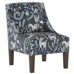 Budget 👍 Hudson Swoop Armchair Animal Print - Threshold™ Ivory 🔥
