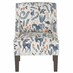 Budget 👍 Hudson Swoop Armchair Animal Print - Threshold™ Ivory 🔥 -Living Room Chairs Sales unnamed file 7311
