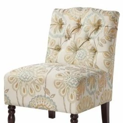 Buy ❤️ Madison Park Lola Tufted Armless Chair 🤩 -Living Room Chairs Sales unnamed file 7344