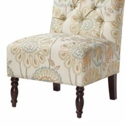 Buy ❤️ Madison Park Lola Tufted Armless Chair 🤩 -Living Room Chairs Sales unnamed file 7345