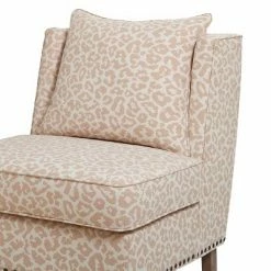 Promo 🤩 Madison Park Conner Armless Shelter Chair Beige 🥰