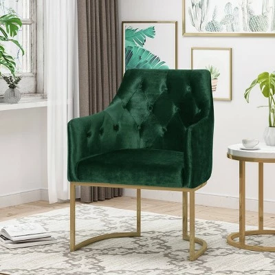 Cheapest ⭐ McDonough Modern Tufted Glam Accent Chair - Christopher Knight Home Teal 🎁 3 Cheapest ⭐ McDonough Modern Tufted Glam Accent Chair - Christopher Knight Home Teal 🎁