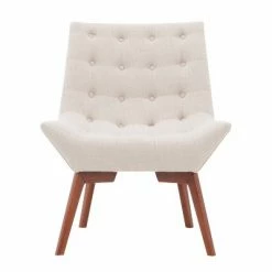 Top 10 ❤️ Serena Accent Chair Tufted Linen Beige - Linon 💯