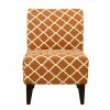 Discount 👍 North Accent Slipper Chair Pattern Orange - Picket House Furnishings 💯 -Living Room Chairs Sales unnamed file 7385