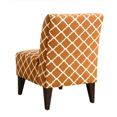Discount 👍 North Accent Slipper Chair Pattern Orange - Picket House Furnishings 💯 4 Discount 👍 North Accent Slipper Chair Pattern Orange - Picket House Furnishings 💯 - Image 2