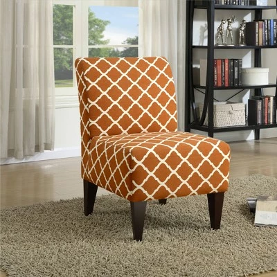 Discount 👍 North Accent Slipper Chair Pattern Orange - Picket House Furnishings 💯 5 Discount 👍 North Accent Slipper Chair Pattern Orange - Picket House Furnishings 💯 - Image 3