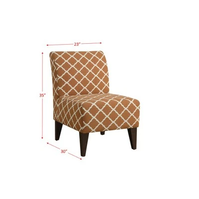 Discount 👍 North Accent Slipper Chair Pattern Orange - Picket House Furnishings 💯 8 Discount 👍 North Accent Slipper Chair Pattern Orange - Picket House Furnishings 💯 - Image 6