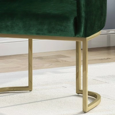 Cheapest ⭐ McDonough Modern Tufted Glam Accent Chair - Christopher Knight Home Teal 🎁 7 Cheapest ⭐ McDonough Modern Tufted Glam Accent Chair - Christopher Knight Home Teal 🎁 - Image 5