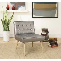 Outlet ✔️ Amity Accent Chair Pewter - OSP Home Furnishings 🧨