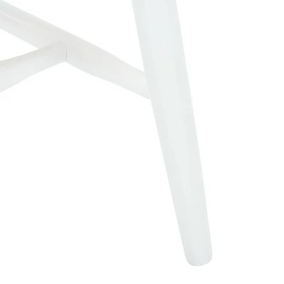 Cheapest 🥰 Set of 2 Parker Side Chairs White/Natural - Safavieh ❤️ 11 Cheapest 🥰 Set of 2 Parker Side Chairs White/Natural - Safavieh ❤️ - Image 9