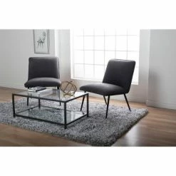 Promo 🔔 Studio Designs Home 21st Element Accent Chair - Studio Designs Gray 🔥 -Living Room Chairs Sales unnamed file 7431