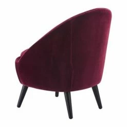 Best deal π Nico Mid Century Modern Accent Chair and Ottoman Set French Merlot Red Velvet - Adore Decor 𧨠22 Best deal π Nico Mid Century Modern Accent Chair and Ottoman Set French Merlot Red Velvet - Adore Decor 𧨠-Living Room Chairs Sales unnamed file 7462