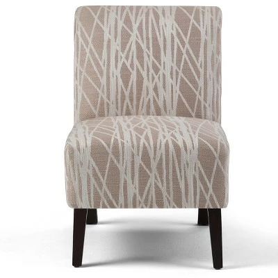 Buy ๐ 22" Mason Accent Chair Beige/White Patterned Fabric - WyndenHall ๐ 4 Buy ๐ 22" Mason Accent Chair Beige/White Patterned Fabric - WyndenHall ๐ - Image 2
