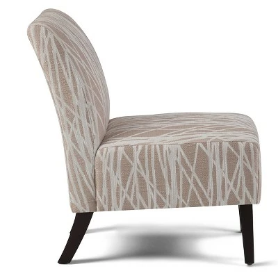 Buy ๐ 22" Mason Accent Chair Beige/White Patterned Fabric - WyndenHall ๐ 7 Buy ๐ 22" Mason Accent Chair Beige/White Patterned Fabric - WyndenHall ๐ - Image 5