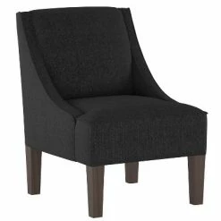 Coupon 🤩 Hudson Swoop Armchair Black - Threshold™ 👍