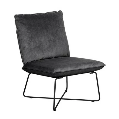 Buy 🌟 Ellington Armless Lounge Chair - Finch Saddle Brown 👏 3 Buy 🌟 Ellington Armless Lounge Chair - Finch Saddle Brown 👏