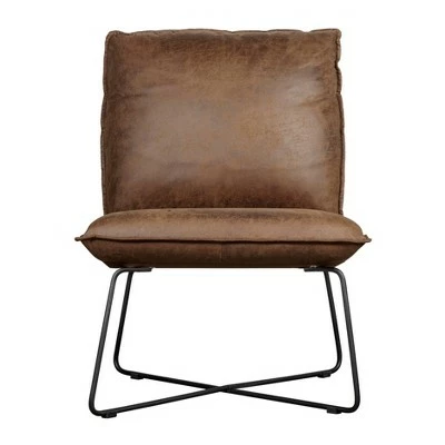 Buy 🌟 Ellington Armless Lounge Chair - Finch Saddle Brown 👏 10 Buy 🌟 Ellington Armless Lounge Chair - Finch Saddle Brown 👏 - Image 8